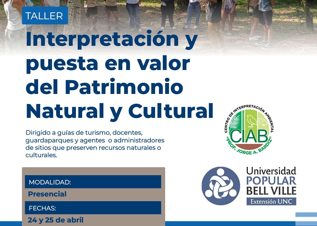 TALLER DE INTERPRETACIÓN Y PUESTA EN VALOR DEL PATRIMONIO NATURAL Y CULTURAL